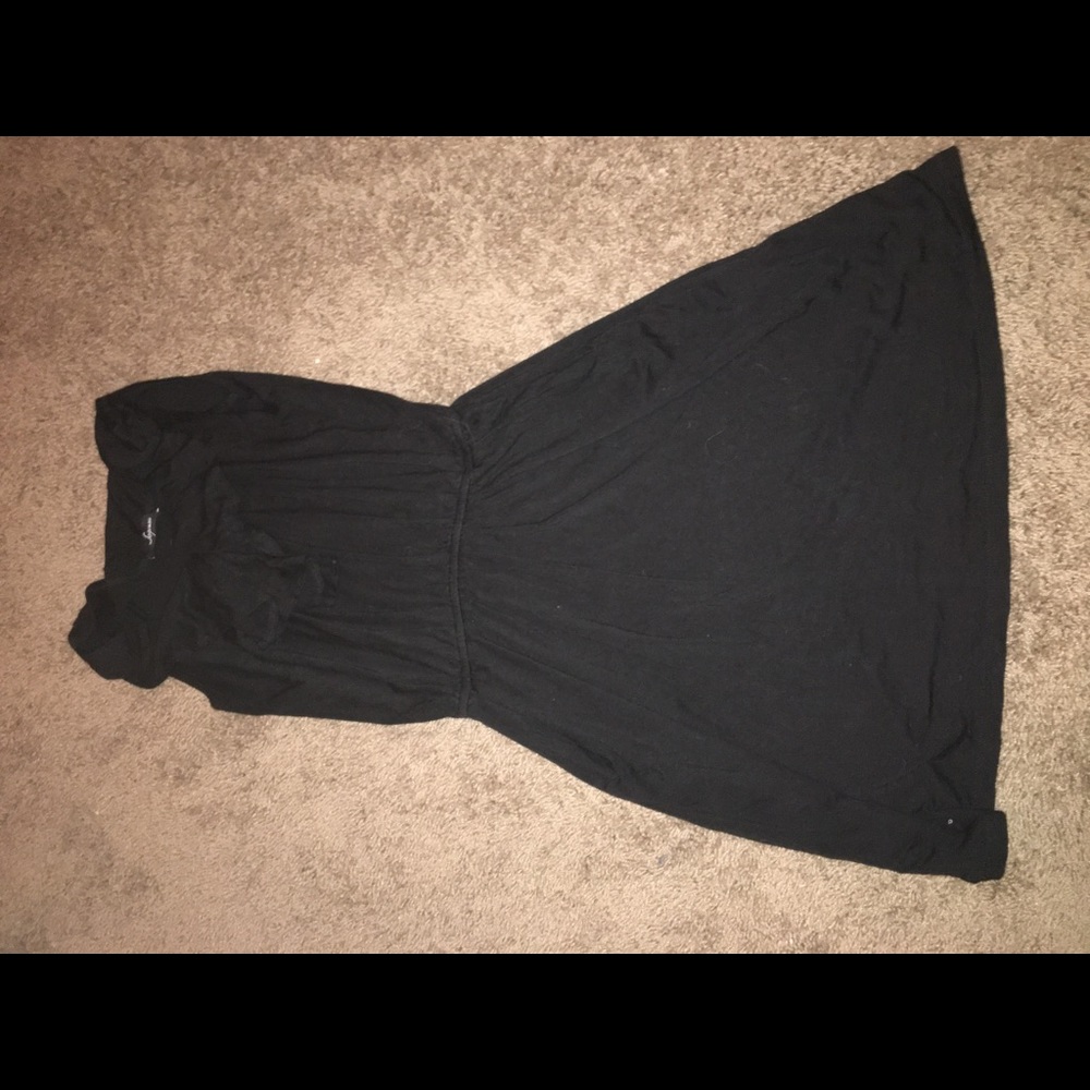 black summer dress